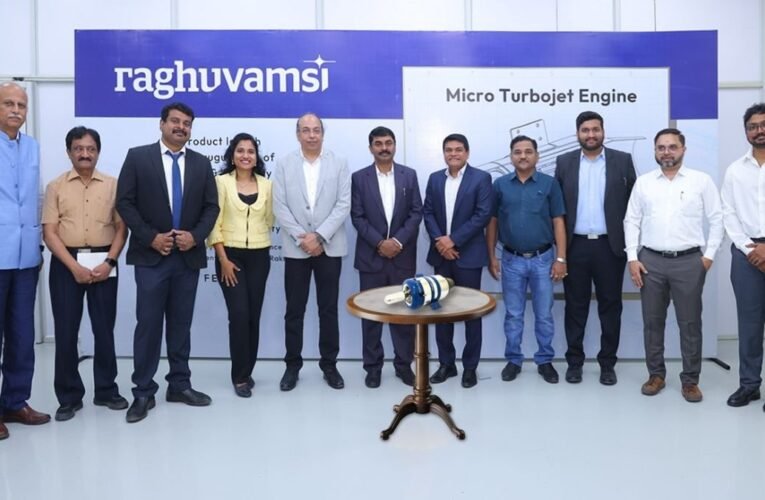 Raghu Vamsi Machine Tools Unveils Their Fully Indigenous Micro Turbojet Engine