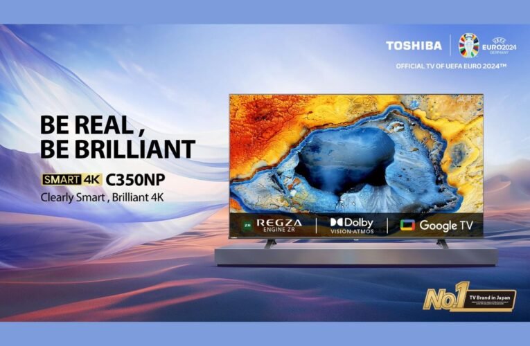 Toshiba Unveils C350NP Smart Google TV with Dolby Vision and Atmos Starting at INR 26,999