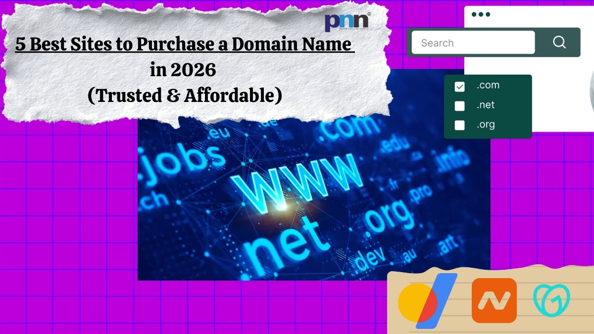 5 Best Sites to Purchase a Domain Name in 2026 (Trusted & Affordable)