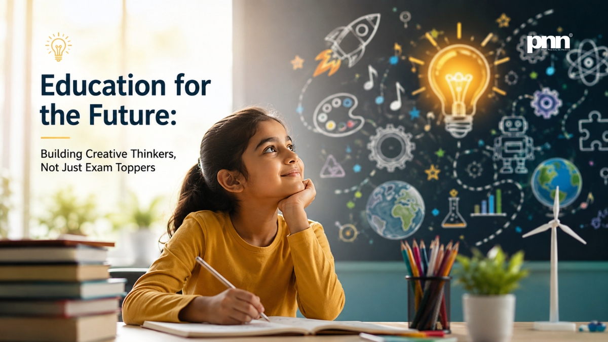 Education for the Future: Building Creative Thinkers, Not Just Exam Toppers